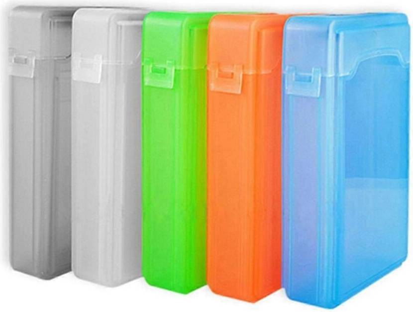 5 PCS 3.5 Inch Portable IDE SATA HDD Case