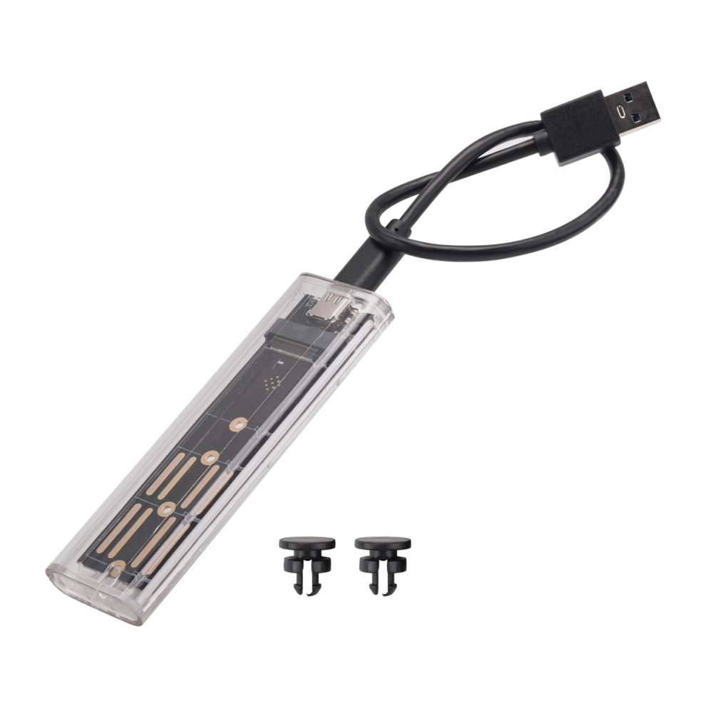 M2 Portable SSD RGB Transparent Case