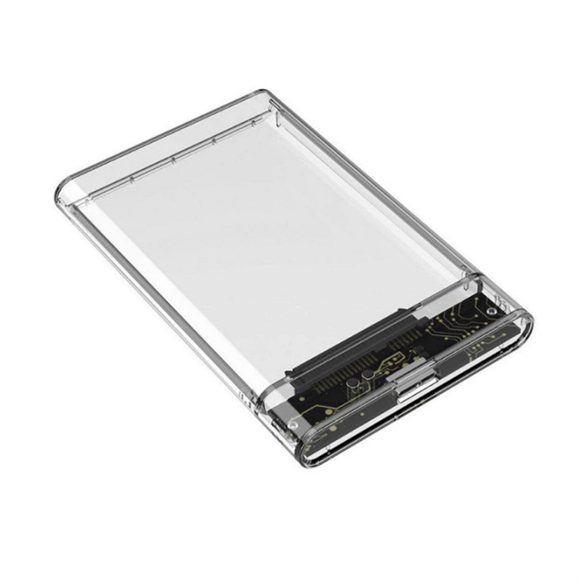 Kepptory Transparent Gray HDD Case 2.5 Inch
