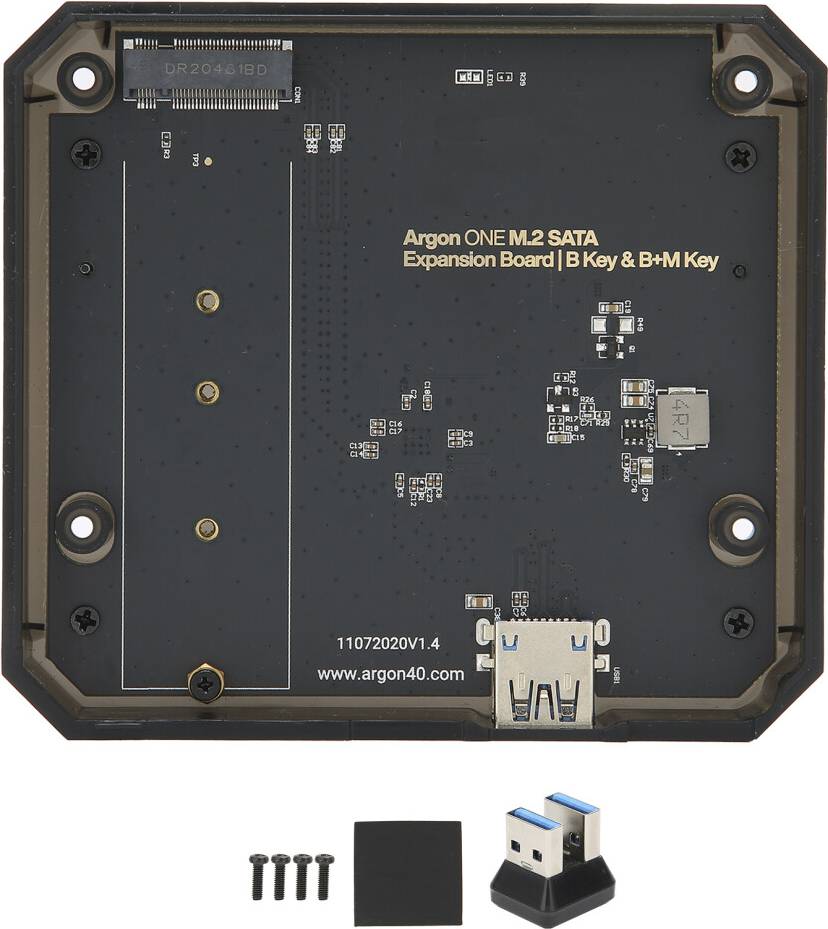 Case Raspberry Pi 4B M.2 Expansion Board
