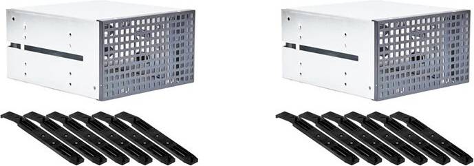 3-Bay Hard Drive Cage Rack