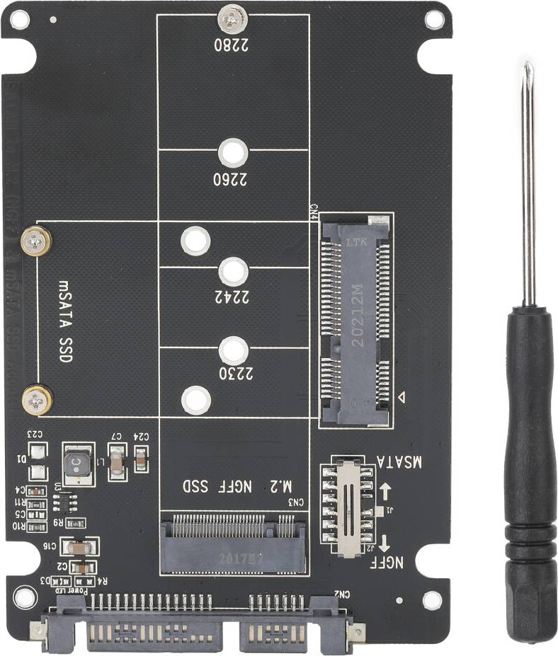 SATA Reversion Support Enclosure M.2 NGFF B&M Key