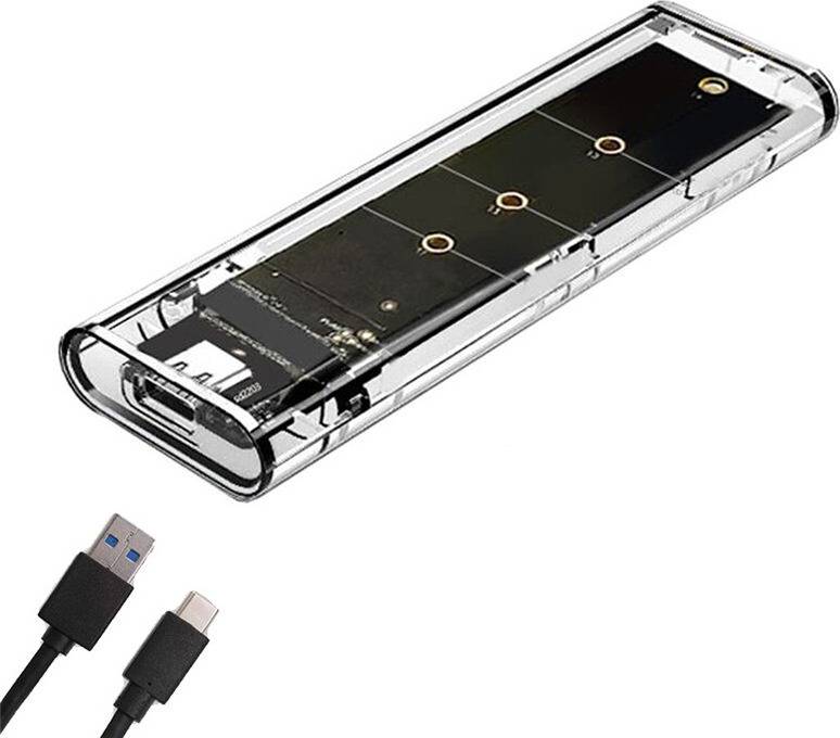 M.2 NGFF Dual Protocol SSD Case