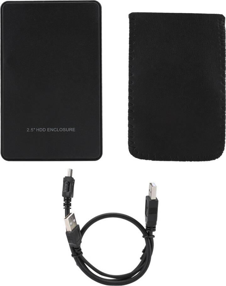 SATA SSD HDD External Enclosure 2.5-Inch USB2.0