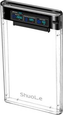 External HDD Case 5Gbps 2.5 Inch Transparent USB