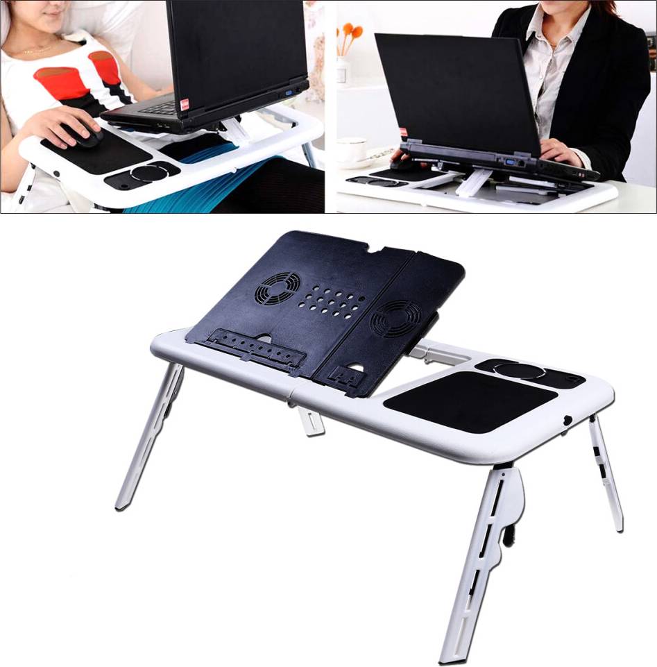 Ohphcall Portable Fan Radiator Laptop Stand