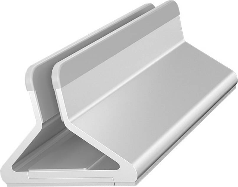 Aluminum Computer Stand Vertical Storage