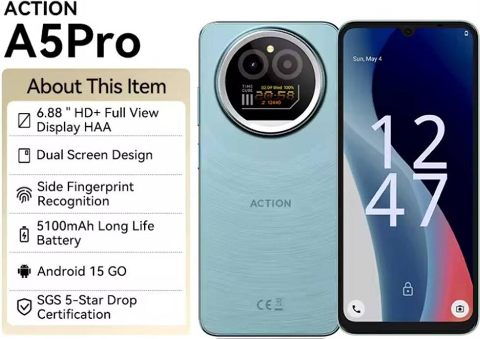 IIIF150 Action A5 Pro Android Smartphone