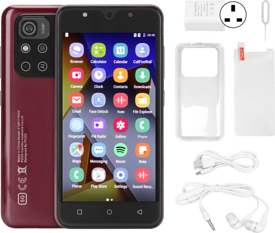 Economical Dual Sim Phone 5.0 Inch Hd Display