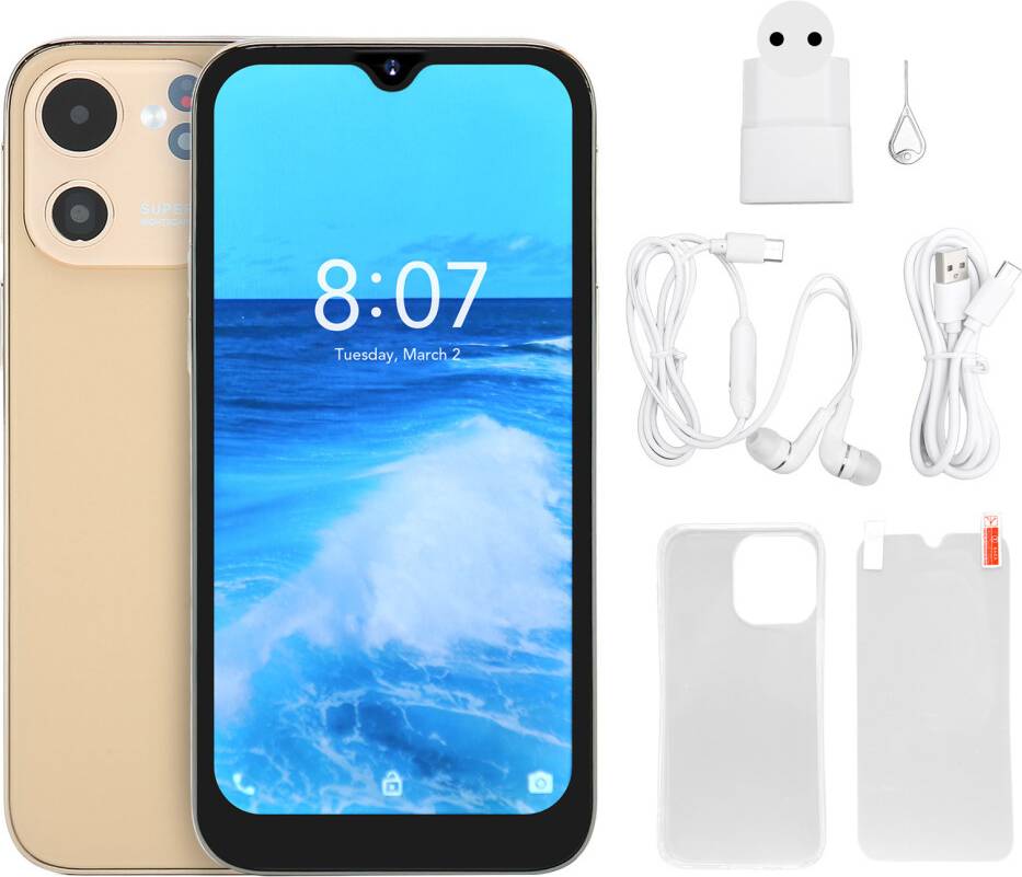 Smartphone With Dual SIM Card And Face Recognition
