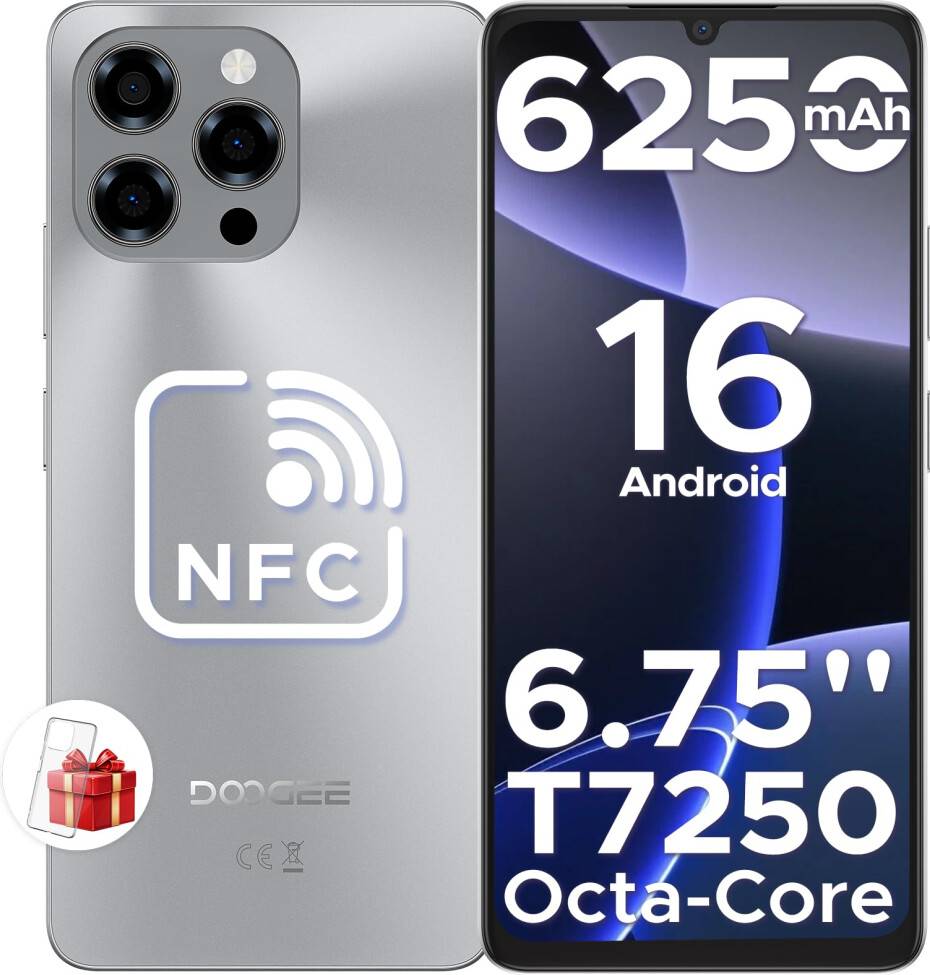 Doogee Note 58 Android 16 Mobile Phone