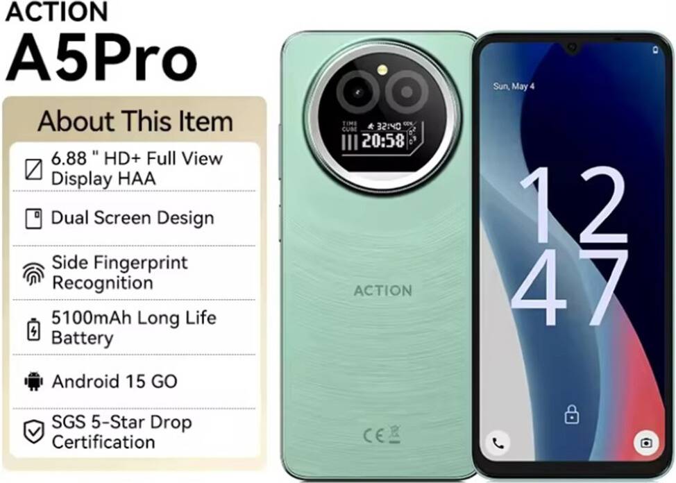 IIIF150 Action A5 Pro Android Smartphone