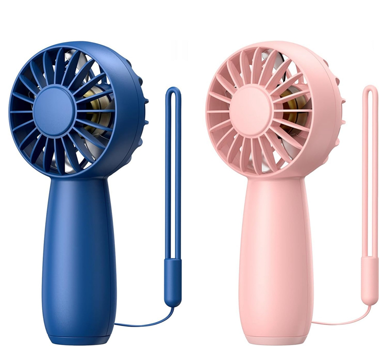 Typecat 2-Pack Handheld Rechargeable Mini Fan