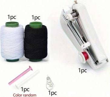 Portable sewing machine Shein Portable Mini Handheld Sewing Machine