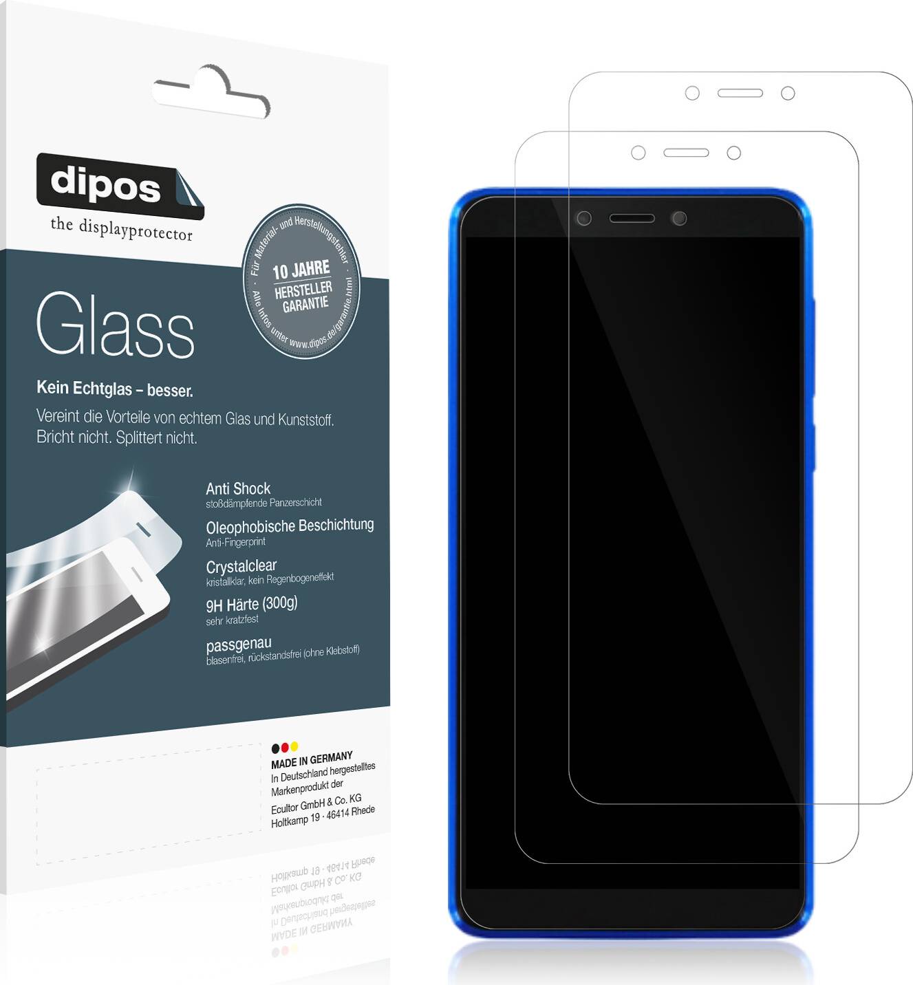 Dipos Screen Protector For Mobicel R1 Plus Flexible Glass