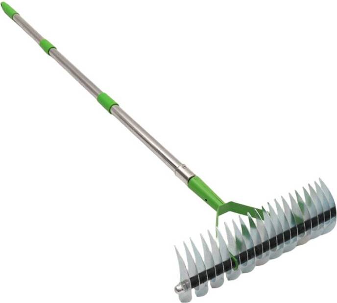 Torribaly Multipurpose Lawn Thatch Rakes with Handle