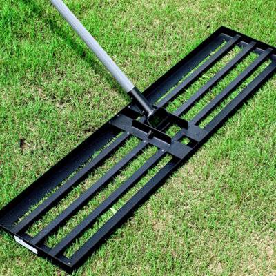Walensee Lawn Leveling Rake 7Ft Stainless Steel