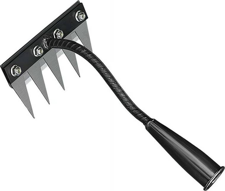 Carbon Steel Garden Weeding Rake