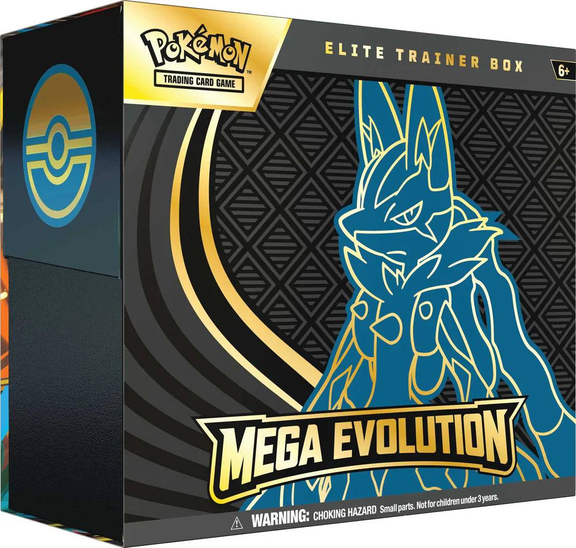 Pokemon elite trainer box Pokémon Mega Evolution Elite Trainer Box