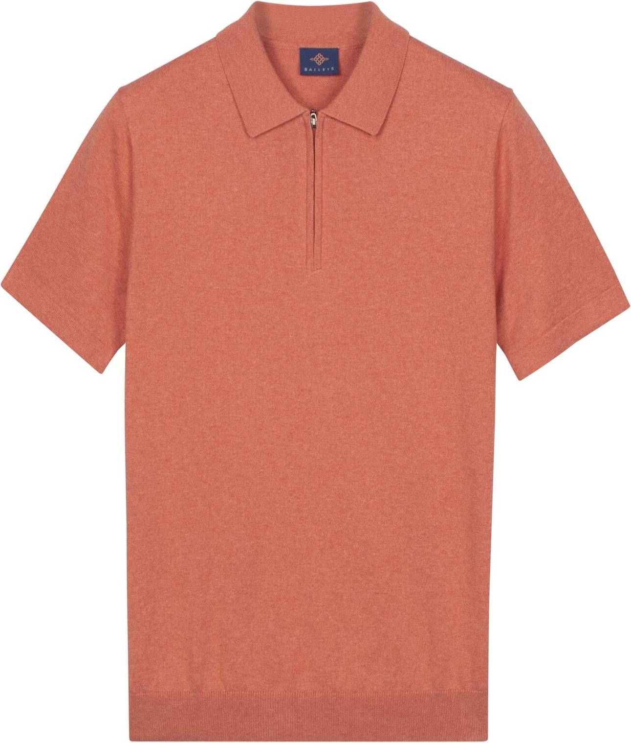 Modern Fit Gebreide Polo - Rood