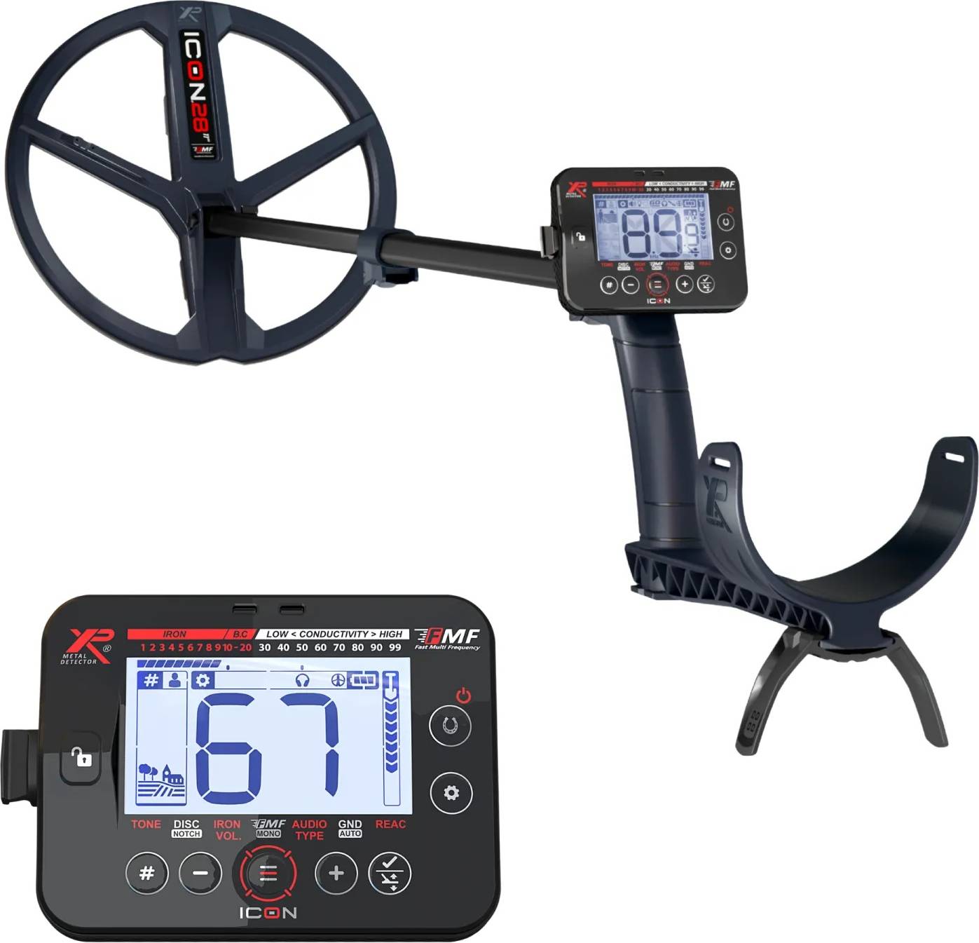 XP METAL DETECTORS XP Icon Metal Detector 28cm Wireless