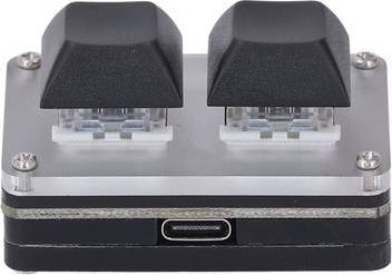2 Key Wired Mini Shortcut Keyboard