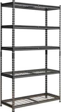 Rhino Racking 5 Tier Heavy-Duty Boltless Wire Unit Shelving System
