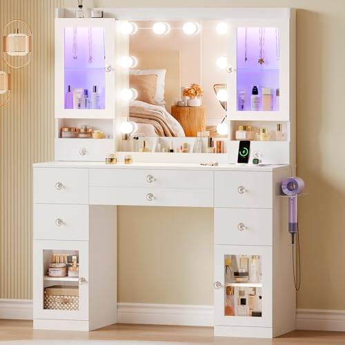 Dressing table Dripex Vanity Desk Dressing Table