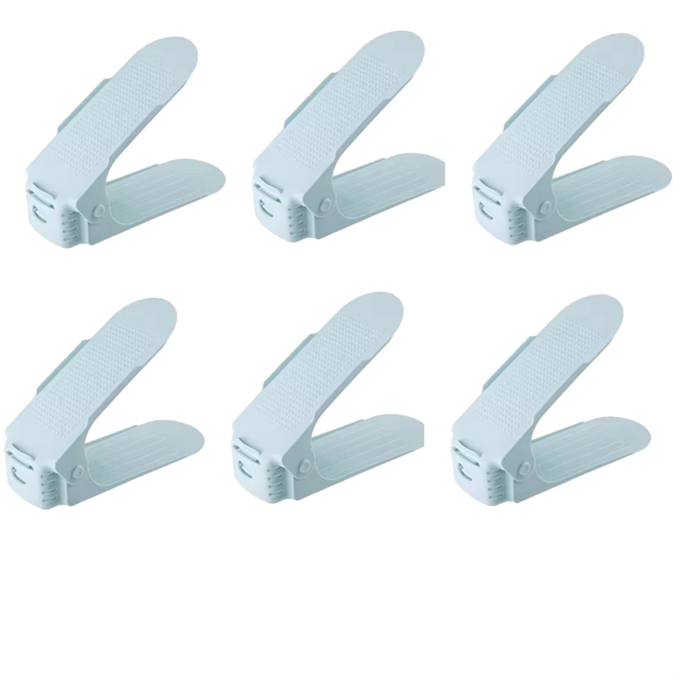 Exogio Adjustable Double-Layer Shoe Rack