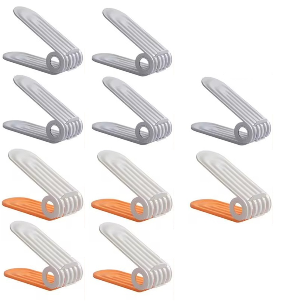Saudism Slots Organizer 2 Levels Shoe Rack