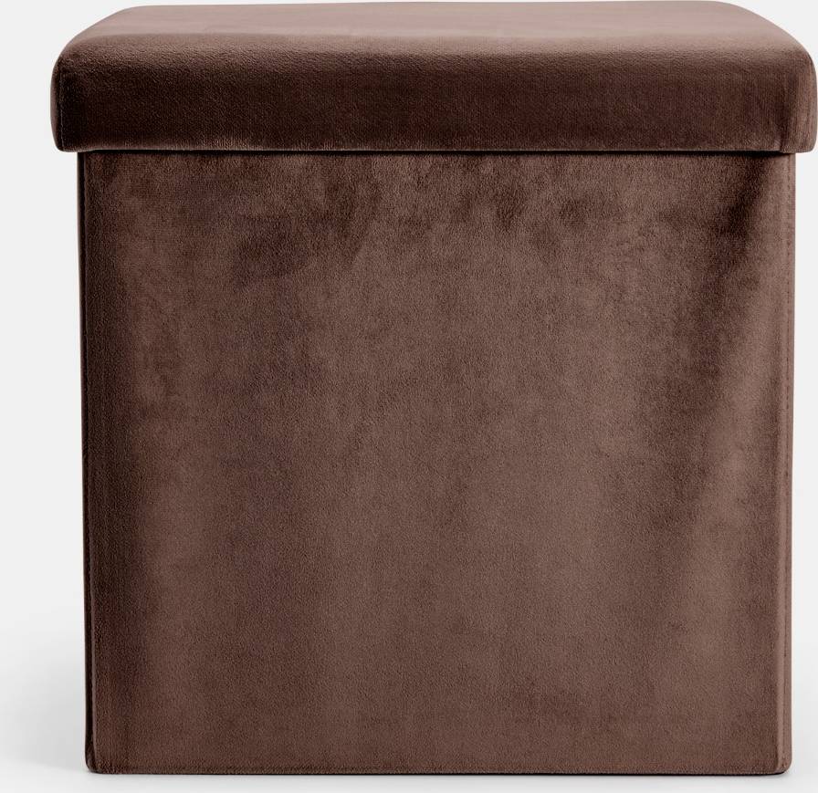 OHS Matte Velvet Foldable Cube Storage