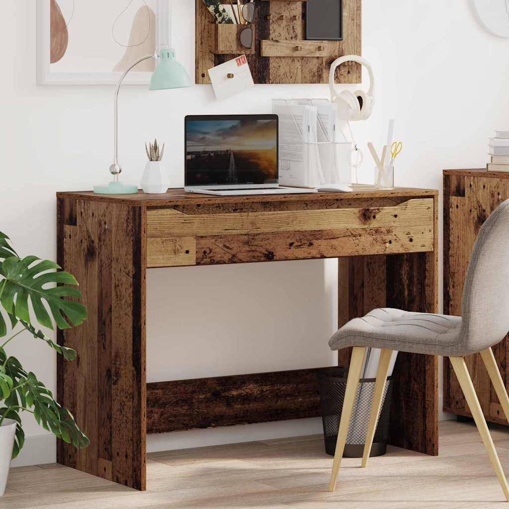 Ebern Designs Engineered Wood With Drawer Writing Desk