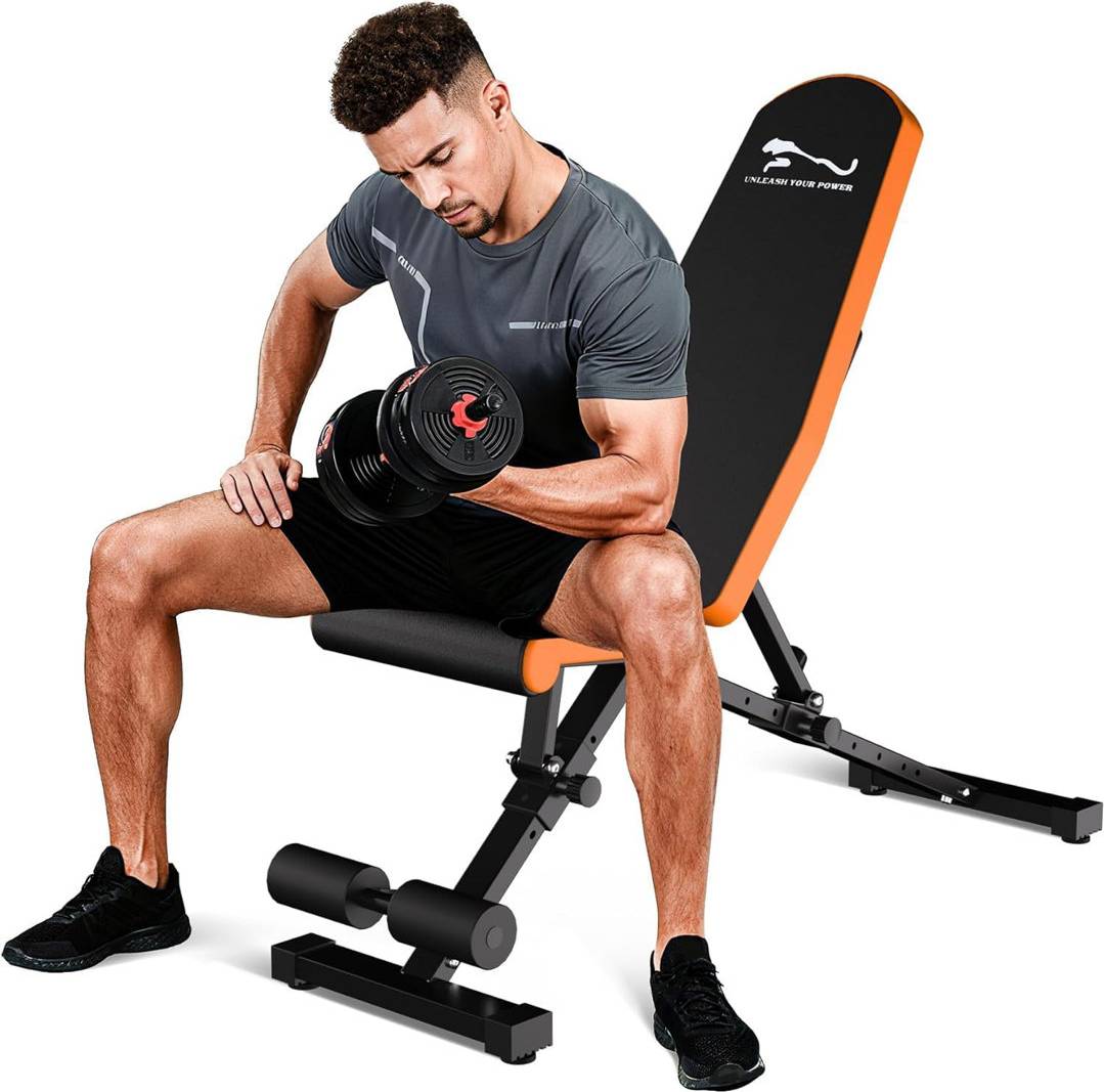 Multi gym bench WFX Utility Adjustable Foldable Workout Bench