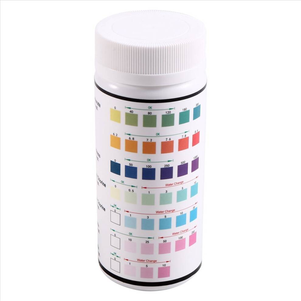 Pool Test Strips 100 Count Accurate Water Testing Kit