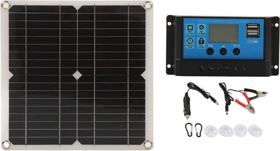 Solar Panel Kit Dual 5V USB Interface