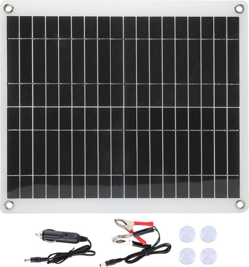 12V Battery Charger Solar Panel Kit