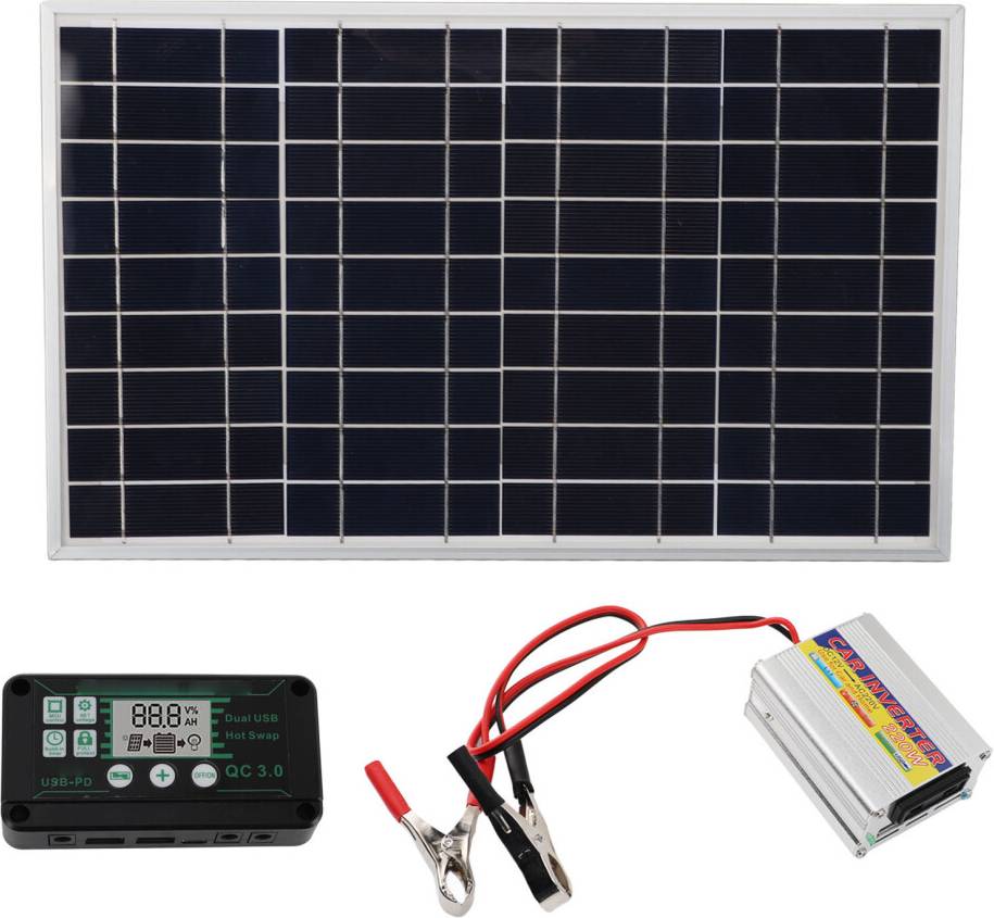 MPPT Solar Panel Kit 30W Waterproof