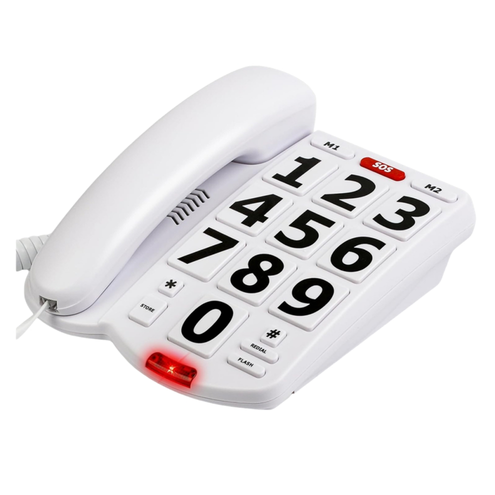 Typecat Fastnettelefon Med Store Knapper