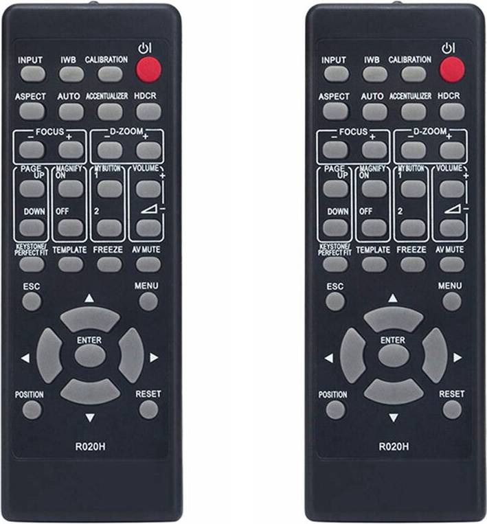 Jojomino Télécommande Remplacement R020H Projecteur LCD CP-AX2503