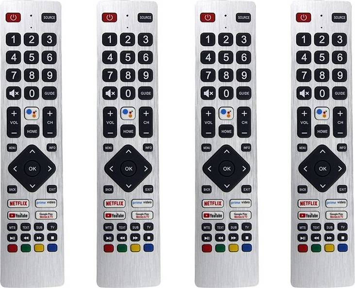 Torribaly 4X RMC0133 Télécommande Remplacement