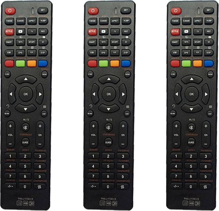 Kepptory Rm-L1130 Tv Tv Télécommande Universelle