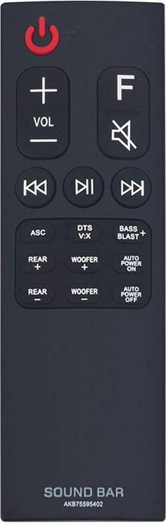 Jojomino Sound Bar Remote Controller Telecomando Ricambio