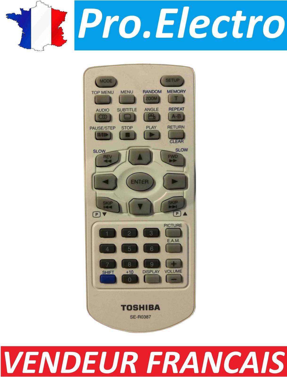 Toshiba Telecomando Remote Control SE-R0387