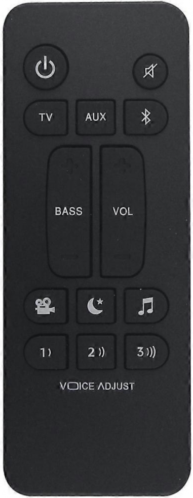 Polk soundbar Replacement Remote Control RE6214-1