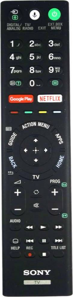 Sony FWD-49BZ35F TV Remote Control