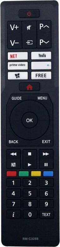 Kepptory Télécommande RM-C3266 LCD