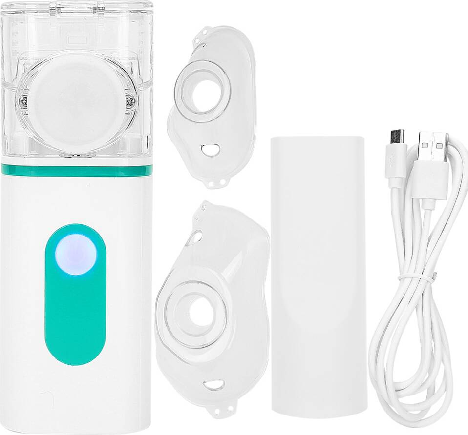 Portable Nebulizer Inhaler Device with Accessories