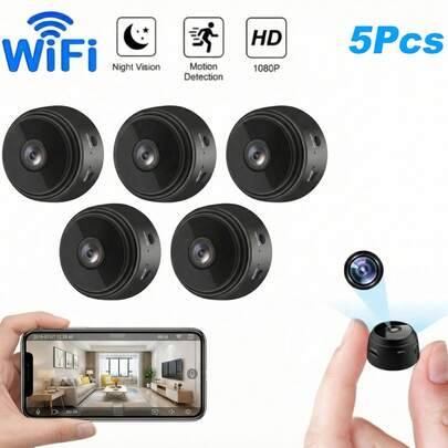Security camera Shein 5pcs Intelligent High-Definition Mini Security Camera