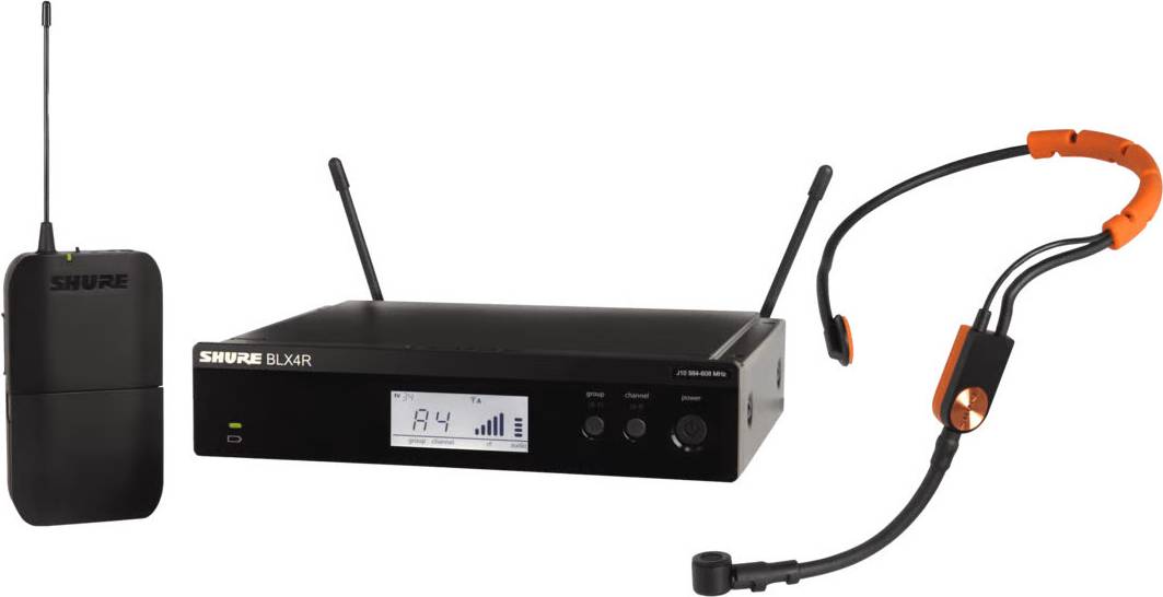 Shure BLX14RE SM31 Trådlöst Rack Fitness System