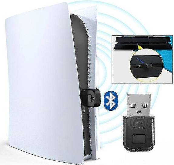 Bluetooth Adapter Compatible with PS5 PS4 Switch PC